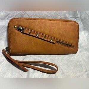 Free People Vegan Tan Wallet